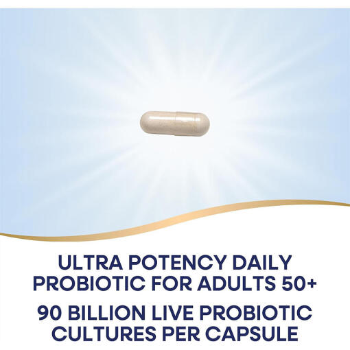 Natures Way - Fortify Optima Age 50+ Probiotika, 90 miljarder CFU (30 kapslar) - Bild 3