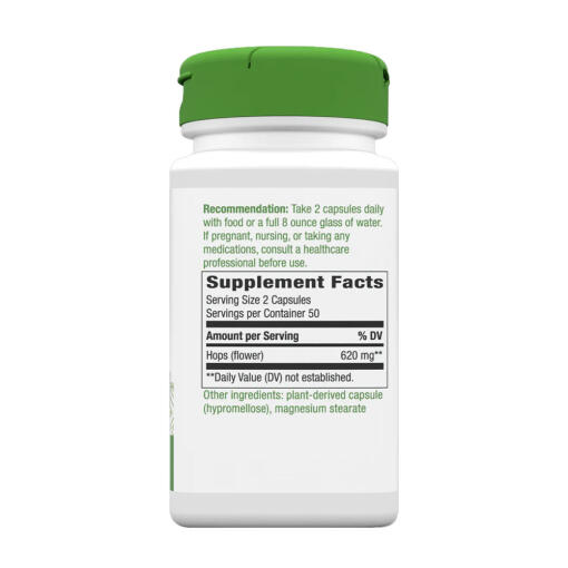 Natures Way - Humleblommor, 100 kapslar - Bild 2