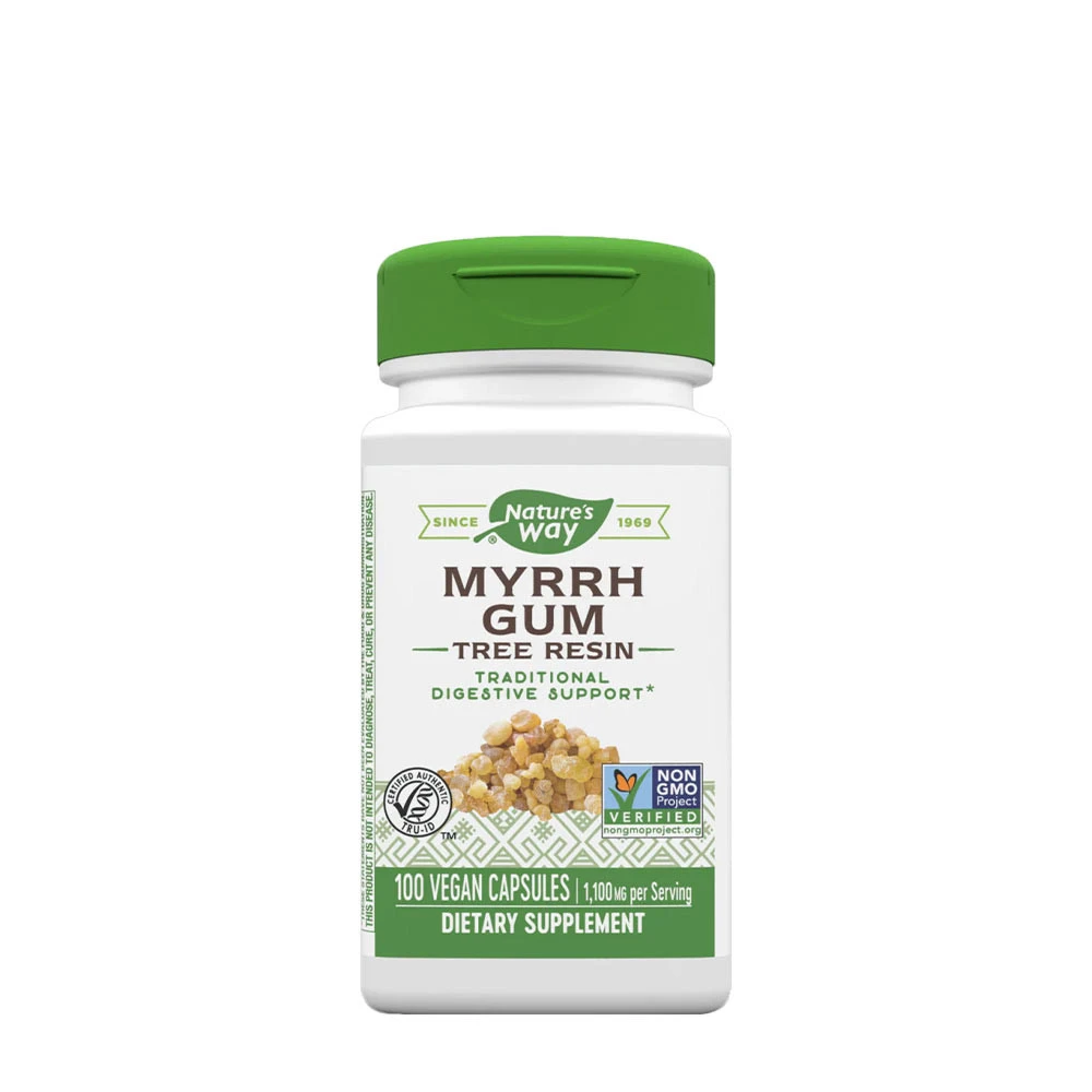Natures Way - Myrrh Gum, 100 kapslar | Hälsa och välbefinnandeHälsokostÖrter och växtbaserade preparat | Apoteka