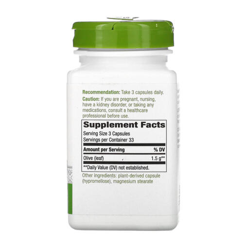Natures Way - Olivblad, 100 kapslar - Bild 2