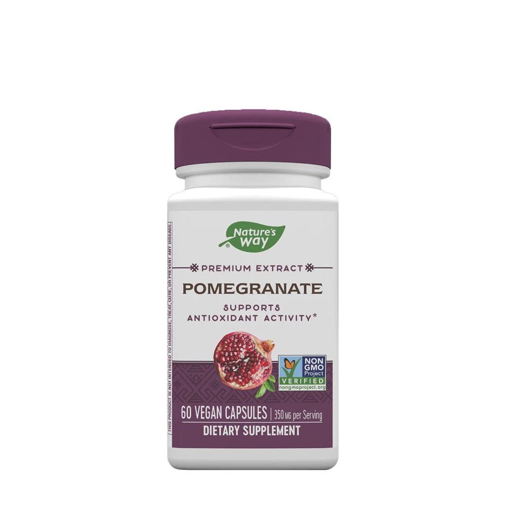 Natures Way - Granatäpple, 60 kapslar | Vitaminer och MineralerAntioxidanterHälsokost | Apoteka