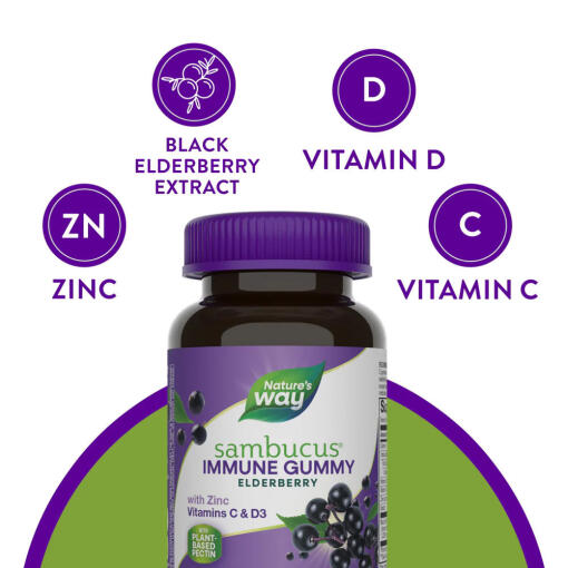 Natures Way - Sambucus Gummies, 60 stycken - Bild 11