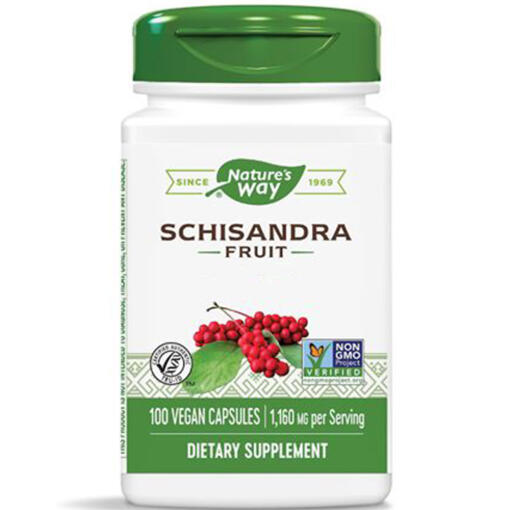 Natures Way - Schisandrafrukt, 100 kapslar - Bild 4