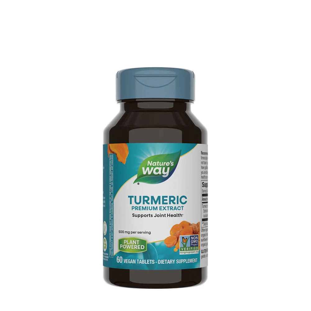 Natures Way - Gurkmeja Premium Extrakt, 60 tabletter | HälsokostGurkmeja | Apoteka