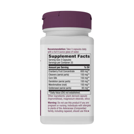 Natures Way - Urinary, för urinvägshälsa, 100 kapslar - Bild 4