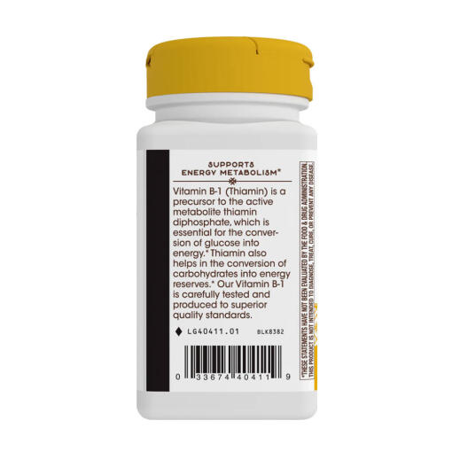 Natures Way - Vitamin B1, 100 kapslar - Bild 6