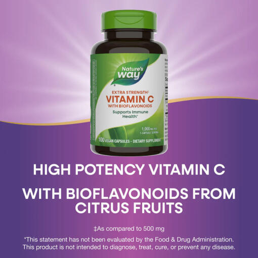 Natures Way - Vitamin C med Bioflavonoider, 100 Kapslar - Bild 7