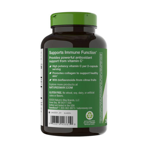 Natures Way - Vitamin C med Bioflavonoider, 250 Kapslar - Bild 5