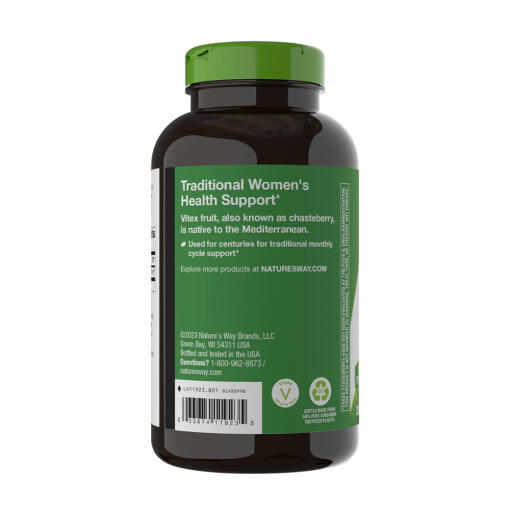 Natures Way - Vitex Fruit, 320 kapslar - Bild 3