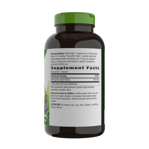 Natures Way - Vitex Fruit, 320 kapslar - Bild 8