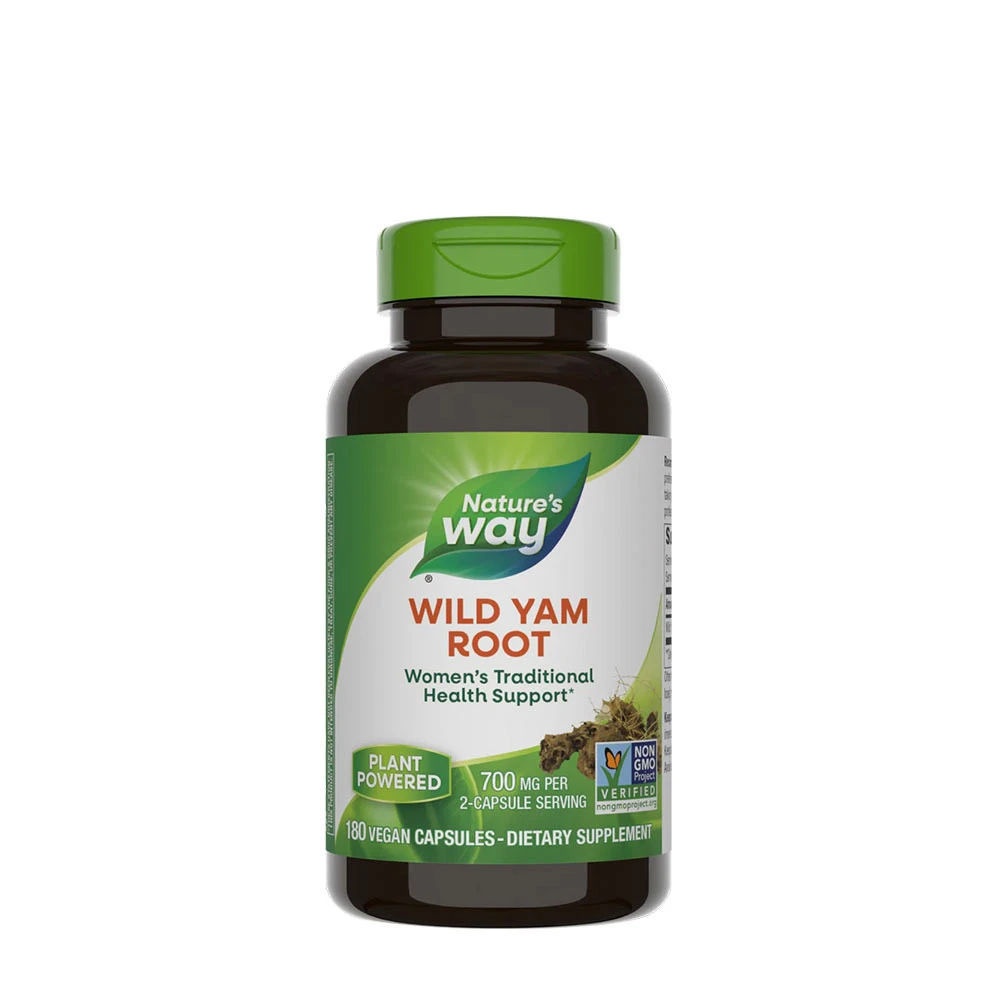Natures Way - Vild Yamrot, 180 Kapslar | Hälsa och välbefinnandeHälsokostÖrter och växtbaserade preparat | Apoteka