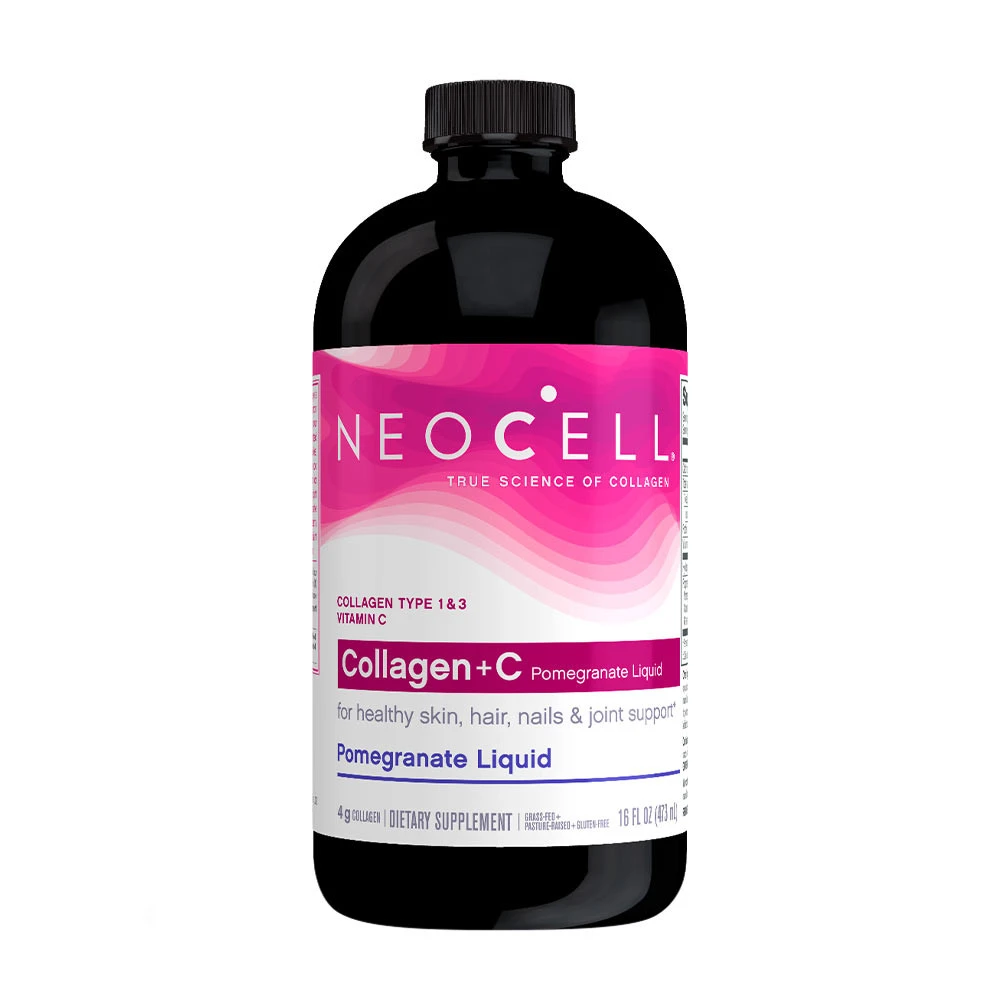 NeoCell - Kollagen + C Granatäpple Vätska, 473 ml | Hälsa och välbefinnandeHälsokostKollagenVitalitetStöd för ledernaFräsch hud | Apoteka