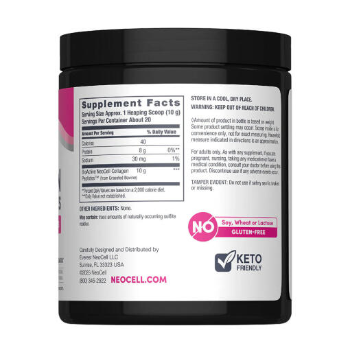 NeoCell - Super Collagen Peptides Typ 1 & 3, Naturell - 200g - Bild 6