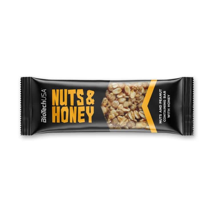 BioTechUSA - Nötter och Honung, 28 x 35 g | HälsokostSundhedsfødevarer | Apoteka