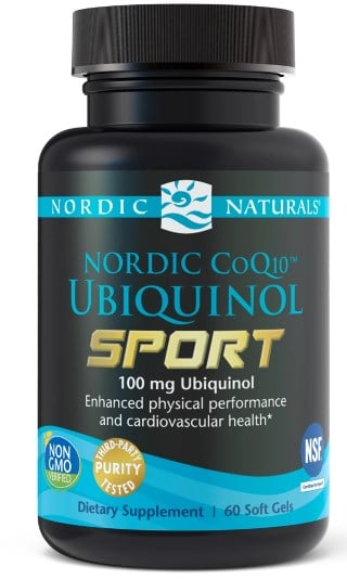 Nordic Naturals - Nordic CoQ10 Ubiquinol Sport, 100 mg, 60 mjukkapslar | Hälsa och välbefinnandeHälsokostFitness och träningCoQ10Nordisk vitalitetBiohacking | Apoteka