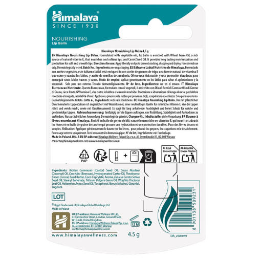 Himalaya - Närande Läppbalsam, 4.5g - Bild 2