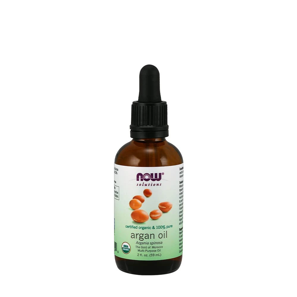 Now Foods - Arganolja, Ekologisk, 59 ml | HälsokostKosmetika | Apoteka