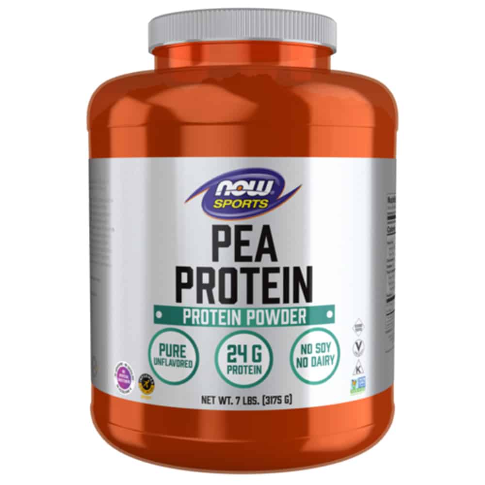 Now Foods - Ärtprotein, naturell 3175g | HälsokostVäxtproteiner | Apoteka