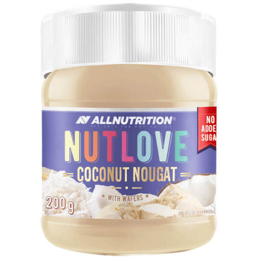 Nutlove Coconut Nougat with Wafers - 200g