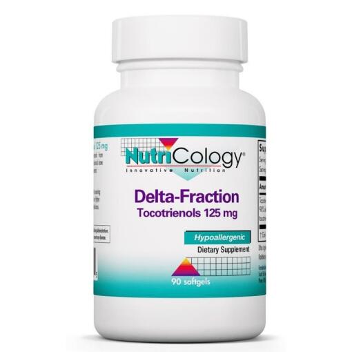 Nutricology Delta Fraction Tocotrienols 125mg 90 softgels