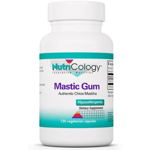 Nutricology Mastic Gum 120 veg. capsules
