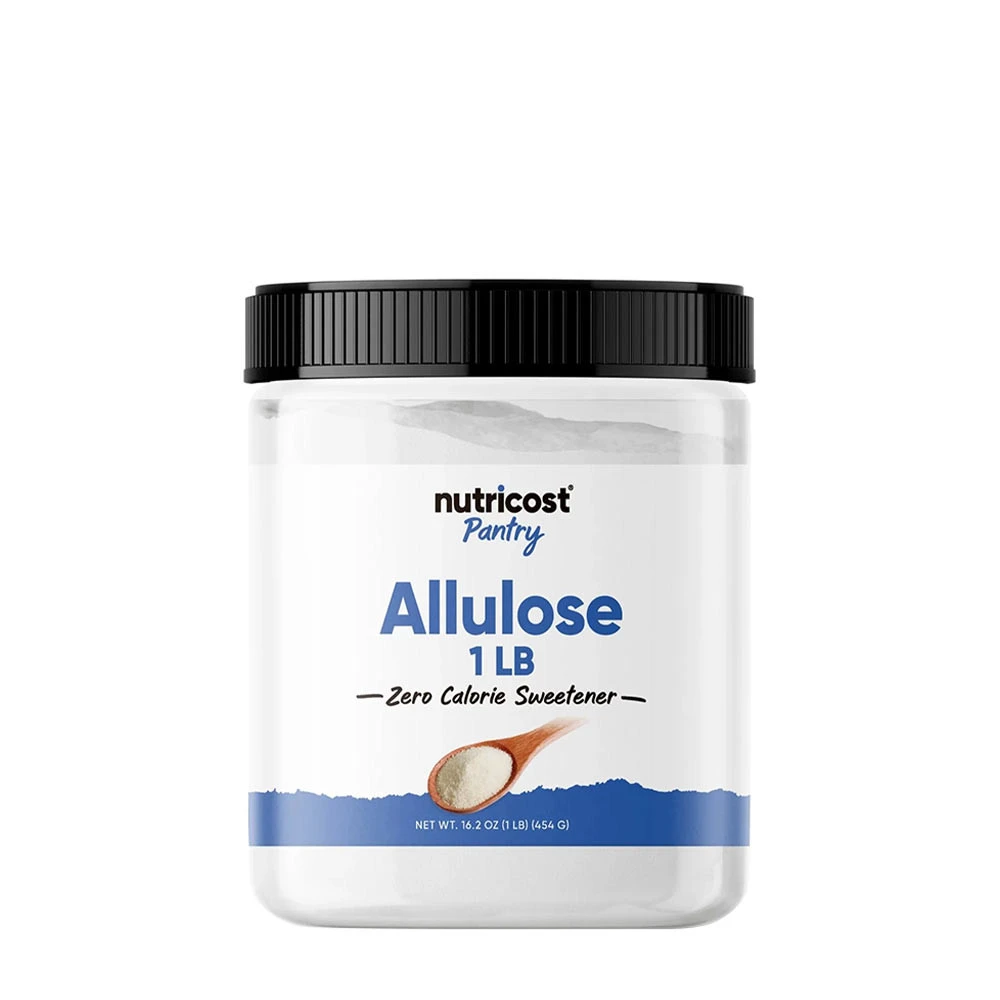 Nutricost - Allulos Sötningsmedel i Pulverform, 454 g | HälsokostSötningsmedel | Apoteka
