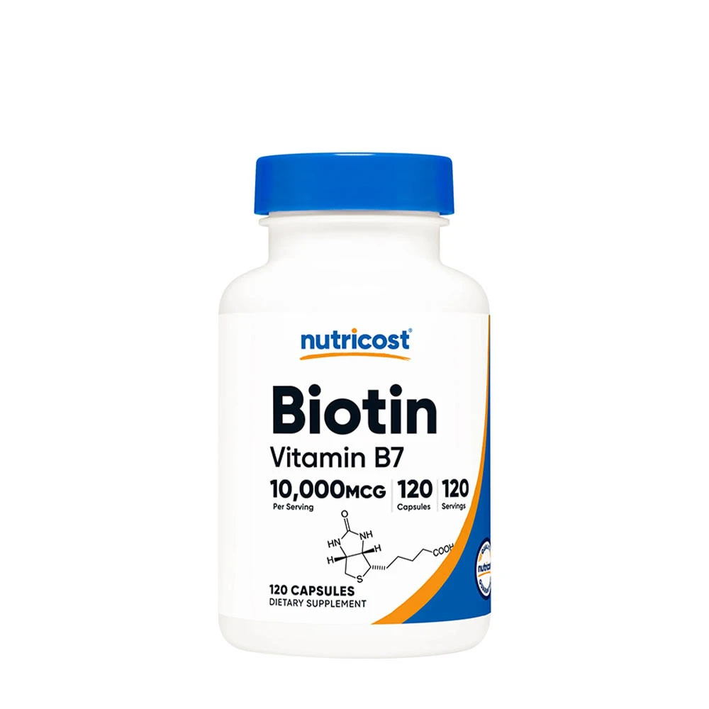 Nutricost - Biotin, 120 kapslar | MultivitaminerHälsokostBiotin | Apoteka