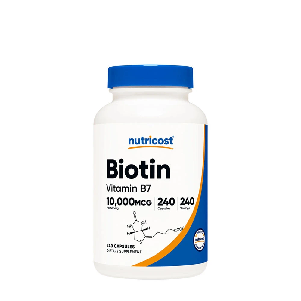 Nutricost - Biotin, 240 kapslar | MultivitaminerHälsokostBiotin | Apoteka