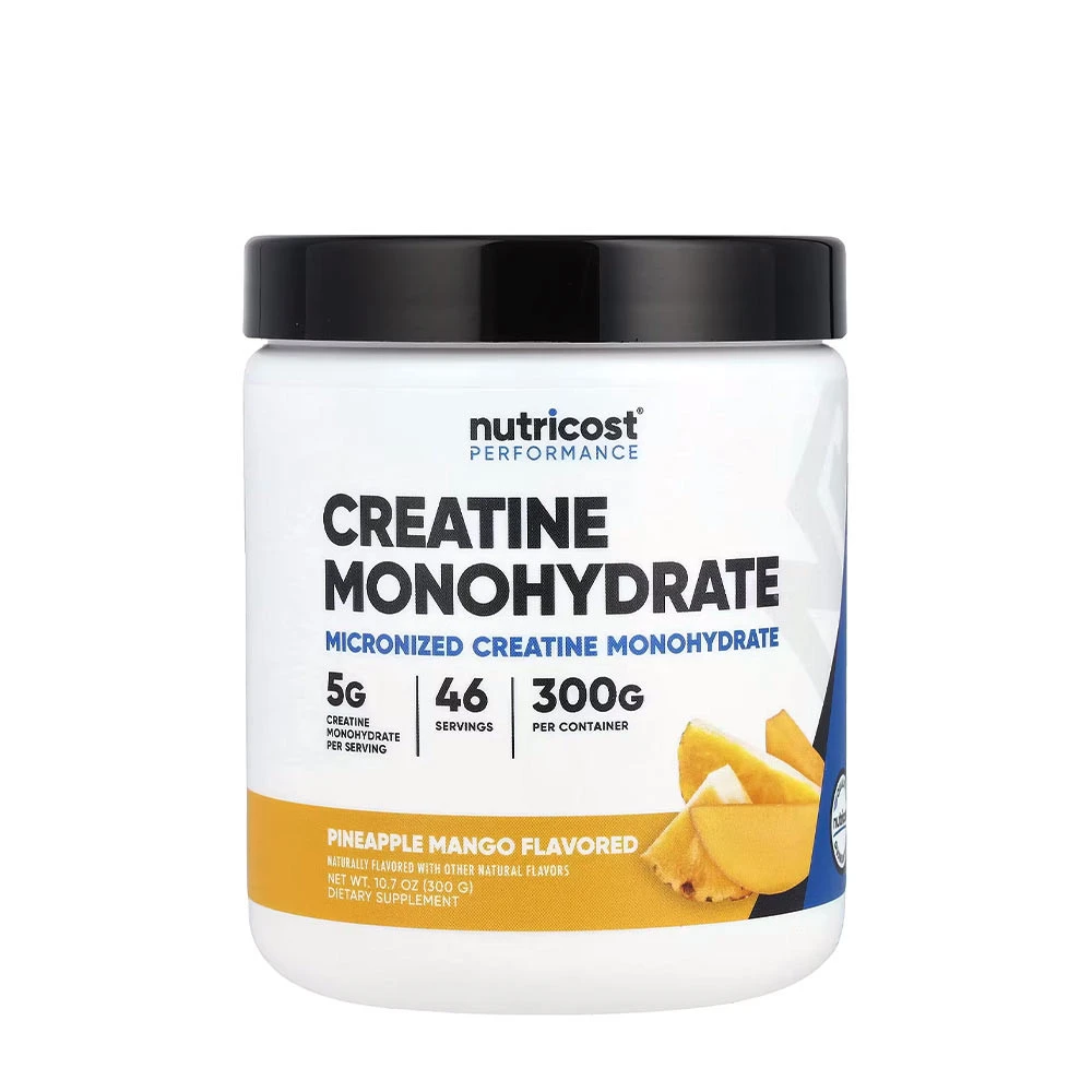 Nutricost - Kreatinmonohydratpulver, 300 g, Ananas Mango | HälsokostKreatintillskottKreatinmonohydratFitness och träning | Apoteka