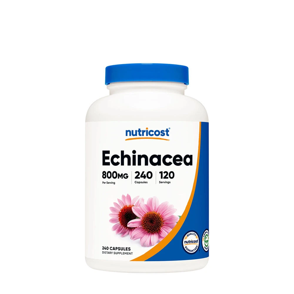 Nutricost - Echinacea, 800 mg, 240 kapslar | Hälsa och välbefinnandeHälsokostÖrter och växtbaserade preparat | Apoteka