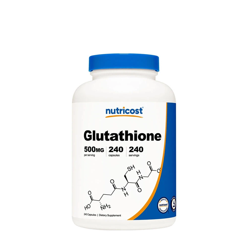 Nutricost - Glutation 500 mg, 240 kapslar | Hälsa och välbefinnandeMariatistelNordisk vitalitetBiohacking | Apoteka