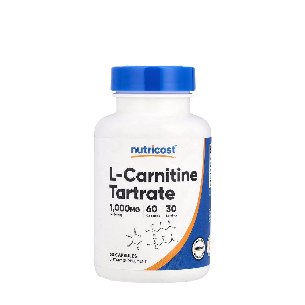 Nutricost - L-Carnitine Tartrate, 60 kapslar | HälsokostL-karnitin | Apoteka
