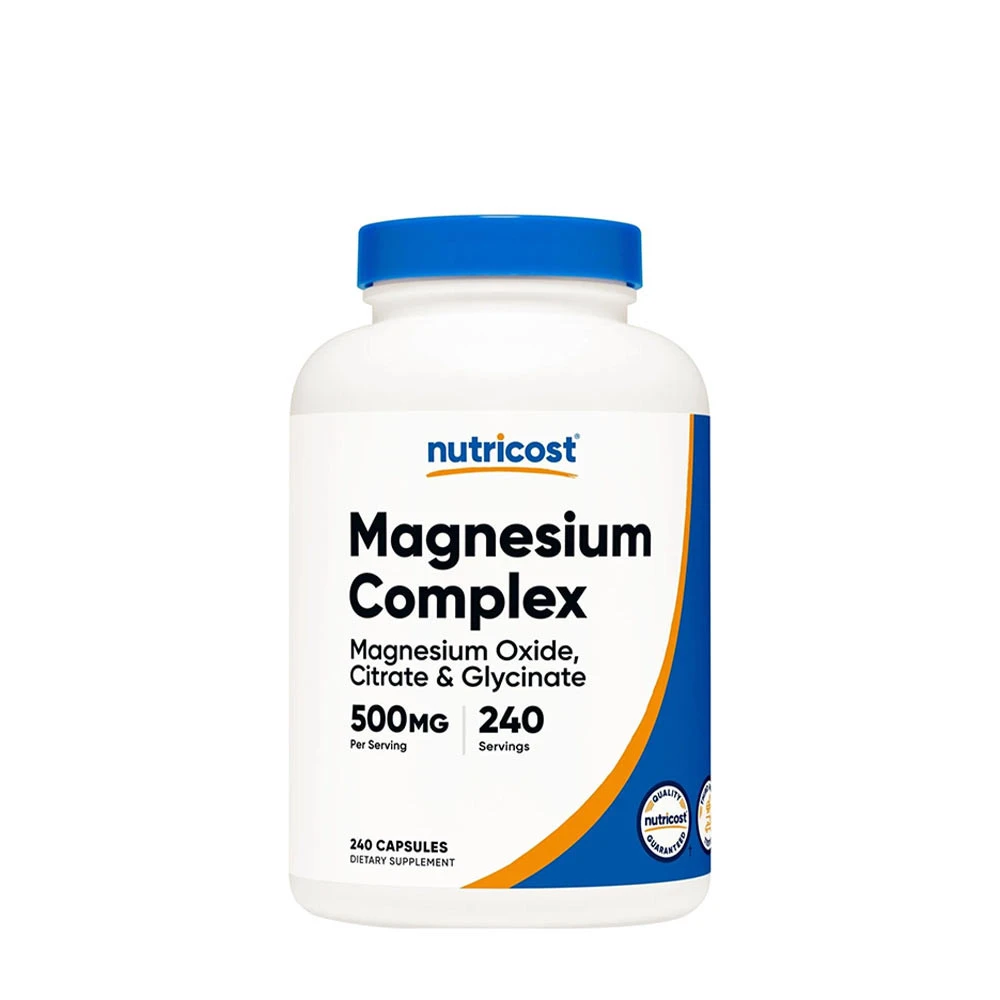 Nutricost - Magnesiumkomplex, 500 mg, 240 kapslar | HälsokostMagnesium | Apoteka