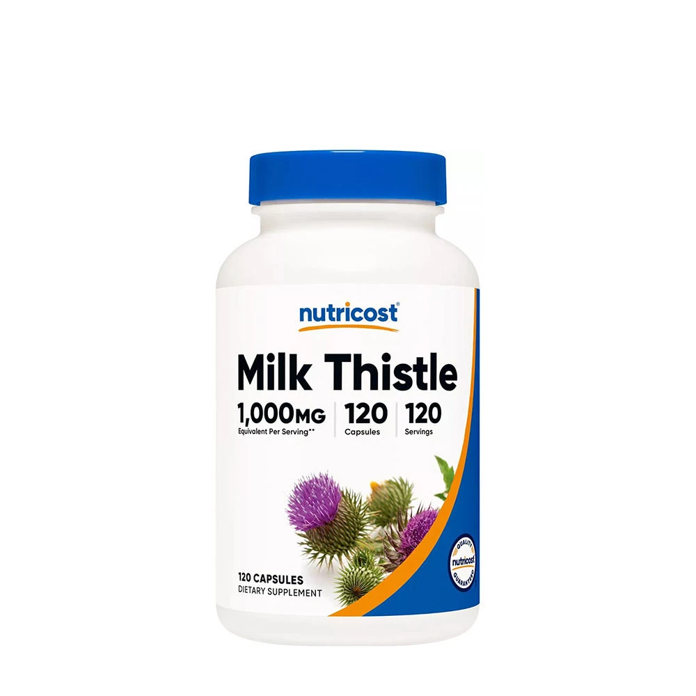 Nutricost - Mjölktistel 1000 mg, 120 kapslar | HälsokostMjölktistelMariatistel | Apoteka