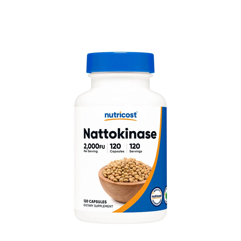 Nutricost - Nattokinase 2000 FU, 120 kapslar | Hälsa och välbefinnandeBiohacking | Apoteka