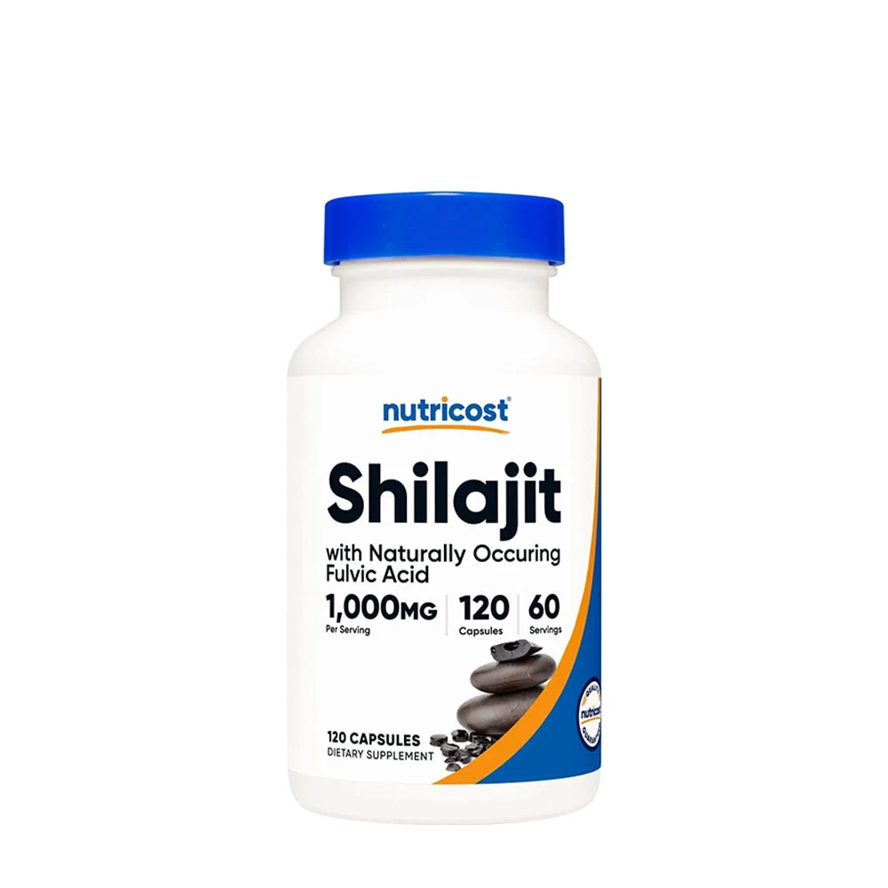Nutricost - Shilajit, 1000 mg, 120 kapslar | Hälsa och välbefinnandeBiohackingÖrter och växtbaserade preparat | Apoteka