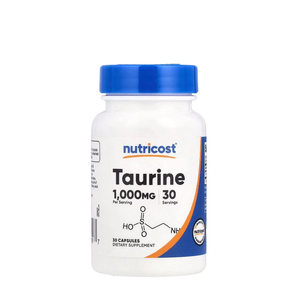 Nutricost - Taurin 1000 mg, 30 kapslar | HälsokostTaurin | Apoteka