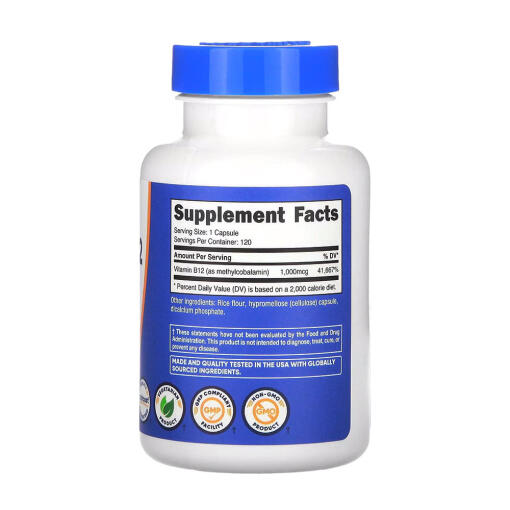 000 mcg (120 Capsules)