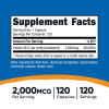 000 mcg (120 Capsules)