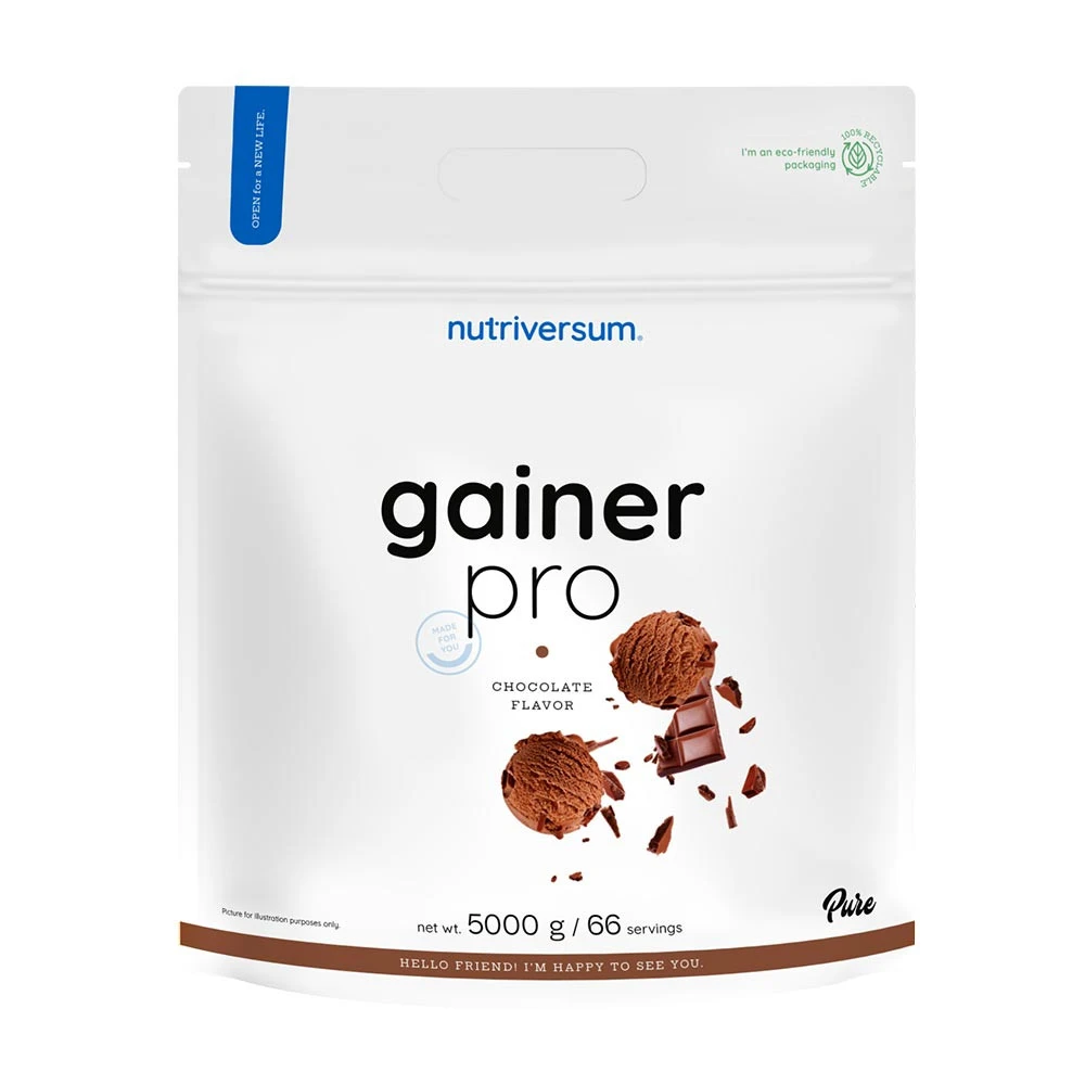 Nutriversum - Gainer Pro, 5 kg, Choklad | HälsokostGainers och kolhydrater | Apoteka