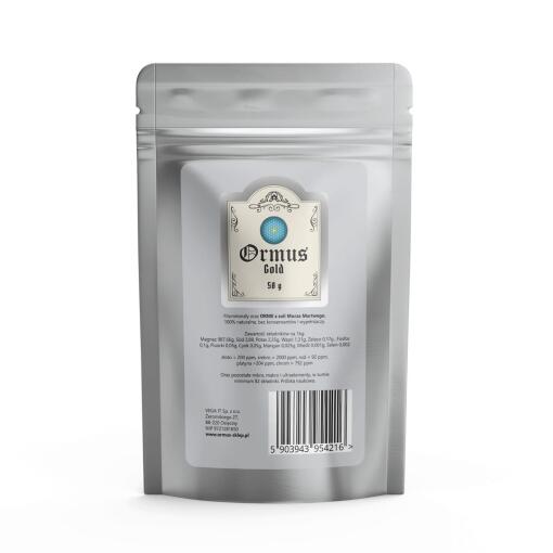 ORMUS ORME Gold - Pierwiastki życia - mocny proszek ze złotem (50 g)