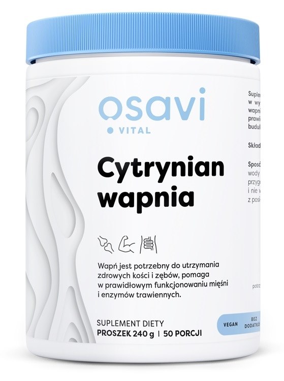 Osavi - Kalciumcitrat, 240 g | Vitaminer och MineralerKalcium | Apoteka