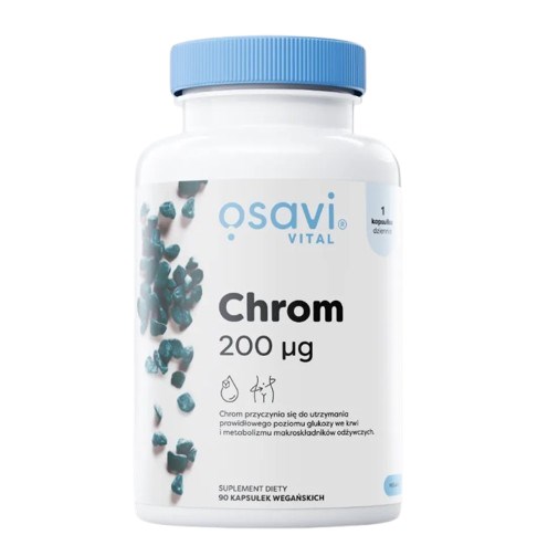 Osavi - OSAVI Chrom, 200 mcg, 90 kapslar | Vitaminer och MineralerVissa mineralerKrompikolinat | Apoteka