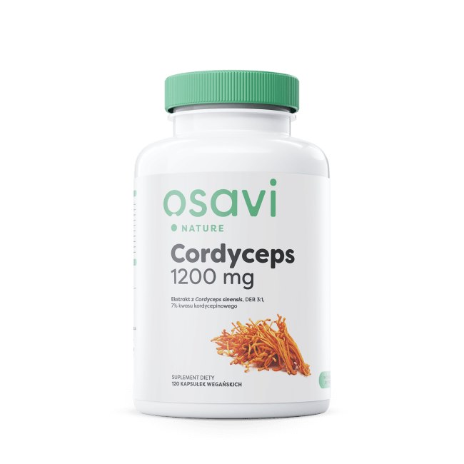 Osavi - Cordyceps, 600 mg (120 vegetabiliska kapslar) | Vitaminer och MineralerHälsa och välbefinnandeSvamptillskottÖrter och växtbaserade preparat | Apoteka