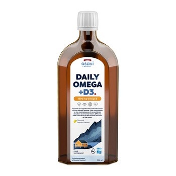 Osavi - Daily Omega +D3 1600 mg, naturlig citronsmak, 500 ml | Vitaminer och MineralerD-vitaminOmegas - EFA - CLA - oljorOmega och fiskoljaOmega & Näringsoljor | Apoteka