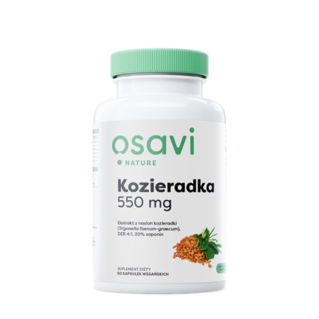 Osavi - Bockhornsklöver, 550 mg (100 kapslar) | Vitaminer och MineralerHälsa och välbefinnandeÖrttillskottMatsmältningshälsaÖrter och växtbaserade preparat | Apoteka