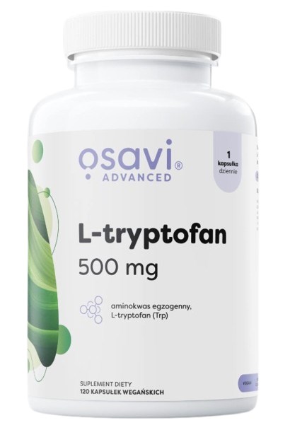 Osavi - L-tryptofan, 500 mg, 60 kapslar | Vitaminer och MineralerMelatoninL-tryptofan | Apoteka