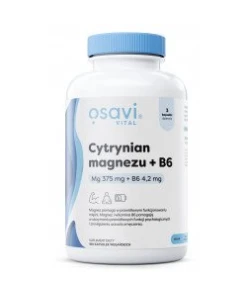 OSAVI Magnesium citrate + B6 (180 vcaps)
