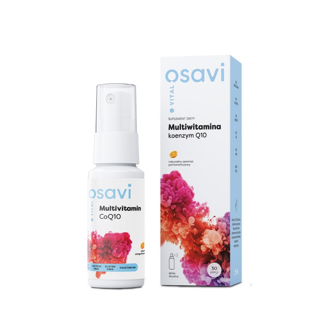 Osavi - Multivitamin med CoQ10, 25 ml | Vitaminer och MineralerMultivitaminerVissa vitaminerCoQ10Koenzym Q10 | Apoteka