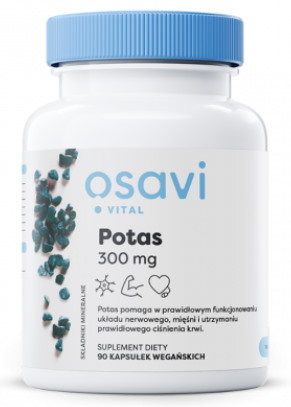 Osavi - Kalium, 90 kapslar | Vitaminer och MineralerVissa mineralerKalium | Apoteka